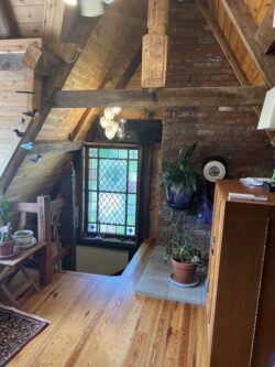 Wall mounted unit in the master bedroom