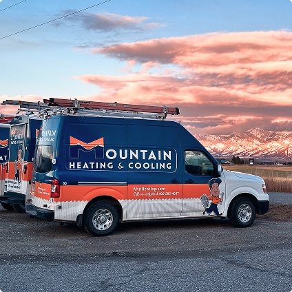 Mountain Heating & Cooling truck